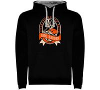Kruskis Ride Harder Two Colour Hoodie Black 2XL Men