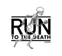 Kruskis Run To The Death Short Sleeve T-shirt White M Woman