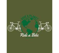 Kruskis Save A Planet Short Sleeve T-shirt Green,Grey 3XL Men 3XL Dark Army Green