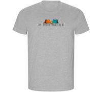 Kruskis Sit Under The Stars Eco Short Sleeve T-shirt Grey S