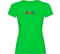 Kruskis Sit Under The Stars Short Sleeve T-shirt Green M Woman