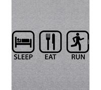 Kruskis Sleep Eat And Run Eco Short Sleeve T-shirt