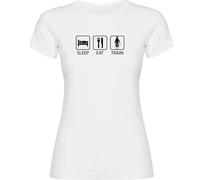 Kruskis Sleep Eat And Train Short Sleeve T-shirt