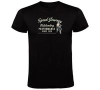 Kruskis Speed Journey Short Sleeve T-shirt Black L Men