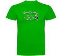 Kruskis Speed Journey Short Sleeve T-shirt Green 2XL Men