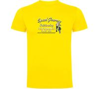 Kruskis Speed Journey Short Sleeve T-shirt Yellow 3XL Men