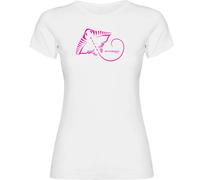 Kruskis Stingray Woman Short Sleeve T-shirt White M Woman