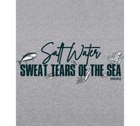 Kruskis Sweat Tears Two-colour Hoodie Grey S