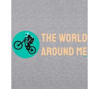 Kruskis The World Around Me Eco Short Sleeve T-shirt Grey 3XL Men 3XL Heather Grey