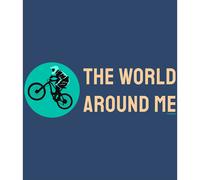 Kruskis The World Around Me Short Sleeve T-shirt Blue 2XL Men 2XL Denim Blue