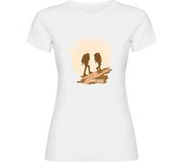 Kruskis Time To Hike Short Sleeve T-shirt White XL Woman
