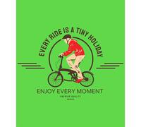 Kruskis Tiny Holiday Short Sleeve T-shirt Green S Woman S Light Green