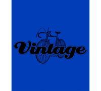 Kruskis Vintage Two-colour Hoodie 2XL Royal Blue / White