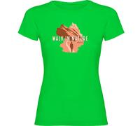 Kruskis Walk In Nature Short Sleeve T-shirt Green S Woman