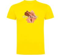 Kruskis Walk In Nature Short Sleeve T-shirt Yellow M Men