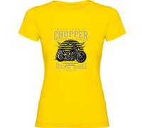 Kruskis West Coast Short Sleeve T-shirt Yellow S Woman