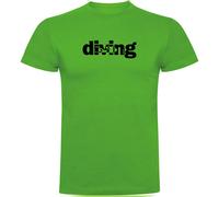 Kruskis Word Diving Short Sleeve T-shirt Green XL Men