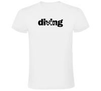 Kruskis Word Diving Short Sleeve T-shirt White XL Men