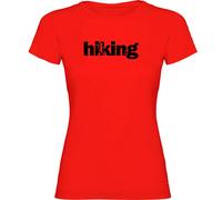 Kruskis Word Hiking Short Sleeve T-shirt Red XL Woman