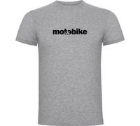 Kruskis Word Motorbike Short Sleeve T-shirt Grey 3XL Men