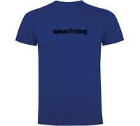 Kruskis Word Spearfishing Short Sleeve T-shirt Blue 2XL Men