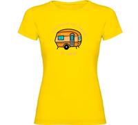 Kruskis You Need No Reason Short Sleeve T-shirt Yellow S Woman