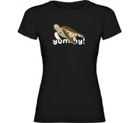 Kruskis Yummy Woman Short Sleeve T-shirt Black L Woman