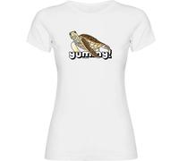 Kruskis Yummy Woman Short Sleeve T-shirt White M Woman