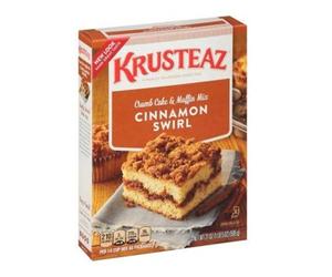 Krusteaz Cinnamon Swirl Crumb Cake & Muffin Mix - Pack of 2 by Krusteaz