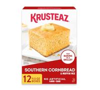 Krusteaz Southern Cornbread and Muffin Mix 11.5 Ounce (Pack of 12)