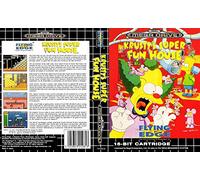 Krusty's Super Fun House Mega Drive PAL Replacement Box Art Work Only