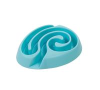Kruuse Buster Dog Maze Bowl, Large, Blue