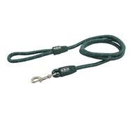 Kruuse Buster Reflective Rope Dog Lead, 1/2" x 6', Green