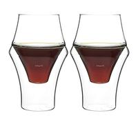 KRUVE EQ Excite 150ml Handmade Double Wall Coffee Cups, Espresso Cups, and Glass Cups Set of 2 - Heat-Resistant Borosilicate Coffee Mugs, Perfect for Enhancing Aroma and Flavor, Dishwasher Safe