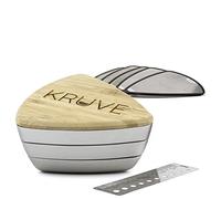 Kruve Sifter BASE Coffee Grind Sieve Set, 5 Sieves to Measure, Calibrate & Refine Coffee Grinds - Durable Aluminum & Stainless Steel, Customizable for Precise Brewing, Bonus Brewler Tool - Silver