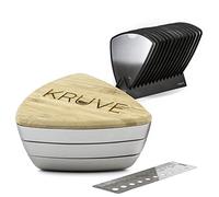 KRUVE The Coffee Grinder Sieve Helps with Accurate Measuring, calibrating, Refining Coffee Grinds, Ideal for cafes, Baristas or Home Brewers (Plus Grind, Silver)