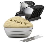 KRUVE The Coffee Grinder Sieve Helps with Accurate Measuring, calibrating, Refining Coffee Grinds, Ideal for cafes, Baristas or Home Brewers (MAX, Silver)