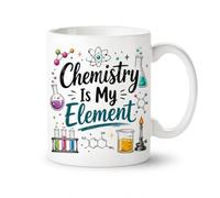 Kruzroyal Chemistry is My Element Science Teacher Coffee Mug - 11 oz Gift
