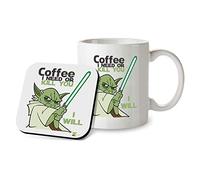 Kruzroyal SM048 Coffee I Need or Kill You i Will - 11OZ Mug & Matching Coaster Set