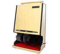 KRXSOBNV 电动擦鞋机非常适合在家庭、办公室以及银行、酒店等公, Automatic Induction Automatic Induction Machine, Shoe Brush, Suitable for Hotels, Commercial Buildings, Banks Etc,G1,Electric Shoe Shine Machine(Silver)