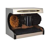 KRXSOBNV 电动擦鞋机非常适合在家庭、办公室以及银行、酒店等公, Automatic Induction Automatic Shoe Shine Machine, Automatic Photoelectric Induction Suitable for Home Living Room,Electric Shoe Shine Machine(Silver)