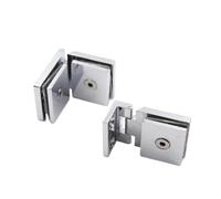KRXSOBNV, 100 Sets 8-10mm Frameless Bracket Wall to Glass Door Hinges Bathroom Shower Door Bracket Wall Mount Door Hinge 5-8mm Double,Glass Hinges