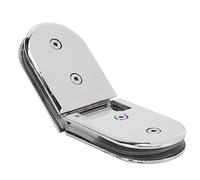 KRXSOBNV, 135 Degree Shower Door Hinges Bathroom Clamp Clip Heavy Duty Glass Shower Room Doors Hinge Cabinet Door Hinge for 8-12mm Glass Hinges Glass Hinge,Hinges