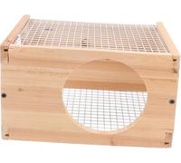 KRXSOBNV, 1pc Hamster Cabin Rabbit Hutch Woodsy Decor Pet Plaything Sleep Nest Gerbil Hiding Place Guinea Cave B,Pet House