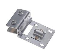 KRXSOBNV, 2 Pcs 90 Degree Hinge Stainless Steel Bathroom Clamp Heavy Duty Bathroom Cabinet Frameless Cabinet Door Hinge Glass Hinge,Hinges