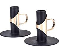 KRXSOBNV, 2 Pcs Candlestick Taper Candle Holder Candle Stand Candlelight Dinner Party Kitchen Home Decoration ,Candle holders