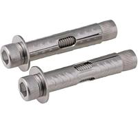 KRXSOBNV, 2PCS,Metal Bolt 304 Stainless Steel Internal Expansion Screw Internal Expansion Bolt Hexagon Expansion Bolt,Expansion Screws(M12x60mm)