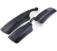 KRXSOBNV, 2pcs Portable Adjustable Bike Mud Guard Fenders set, Snow Bicycle Mudguard Fat Bike Front Rear Mud Guard Compatible With Fatbike Bikes Cy,Bicycle fender
