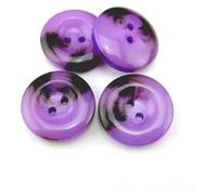 KRXSOBNV button, Decorative Sewing Buttons5PCS 25MM 30MM Color Resin Cat Eye Button Coat Light Bowl Shape Four Wedding Decoration Accessories(6,25MM)