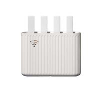 KRXSOBNV, Cable Management Box Plastic Network Cable Sorting Box Wear-resistant Wire Cable Storage Case WiFi Router Container Save Space Cable Tidy Box,WiFi Organiser(White)